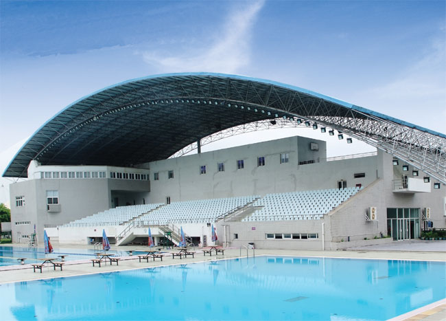 营口游泳馆网架